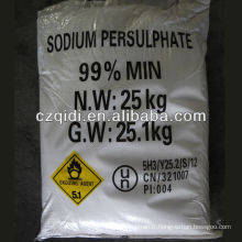 Pâte cristalline blanche 99% de haute qualité, peroxodisulfate disodique Na2S4O8